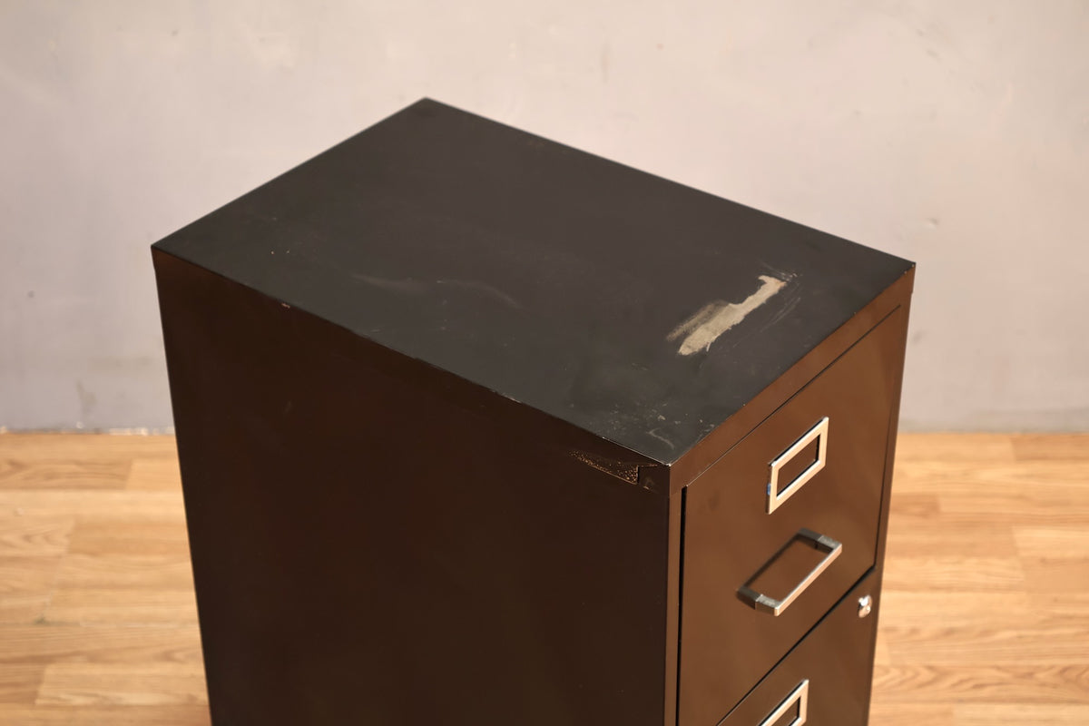 Classic Black 2-Drawer File Cabinet