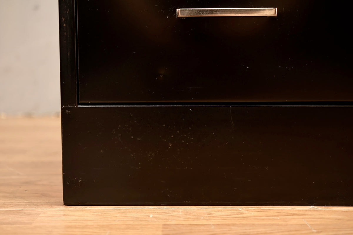 Classic Black 2-Drawer File Cabinet