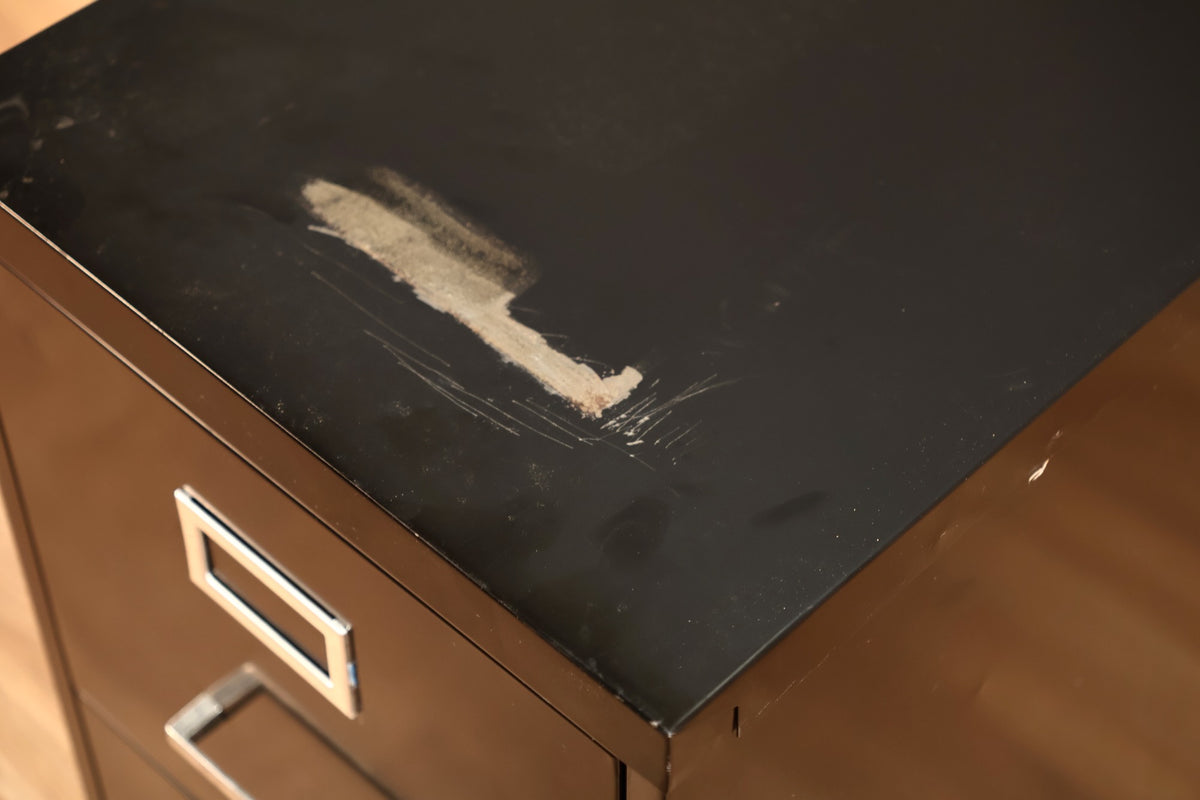 Classic Black 2-Drawer File Cabinet