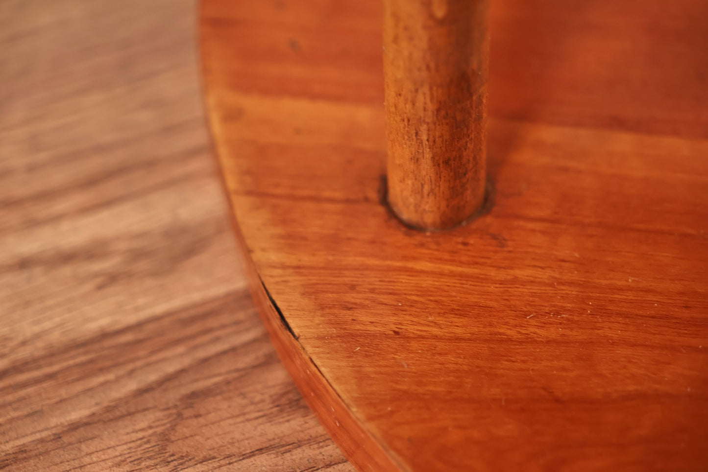 Geometric Wooden Side Table - ONLINE ONLY