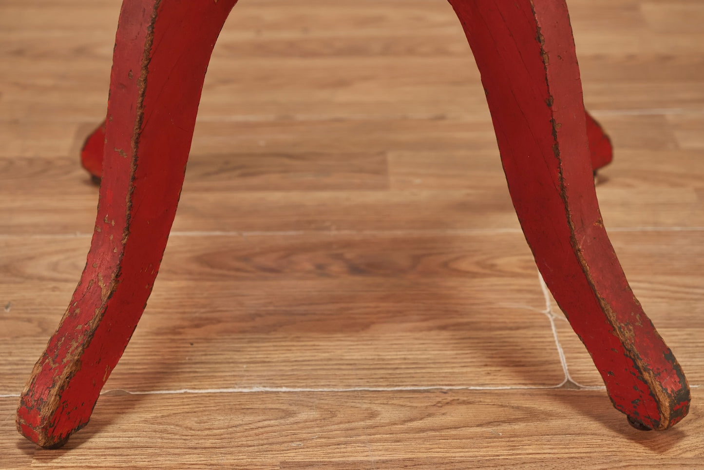 Rustic Red Coat Rack