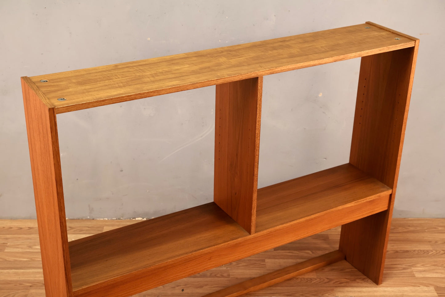 Large Teak Open Shelf