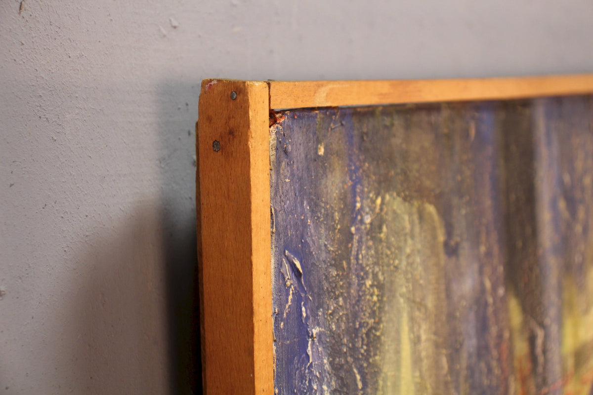 Large 1970s Abstract Painting
