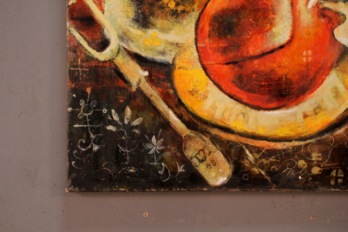 "Café Gourmand" Surrealist Print