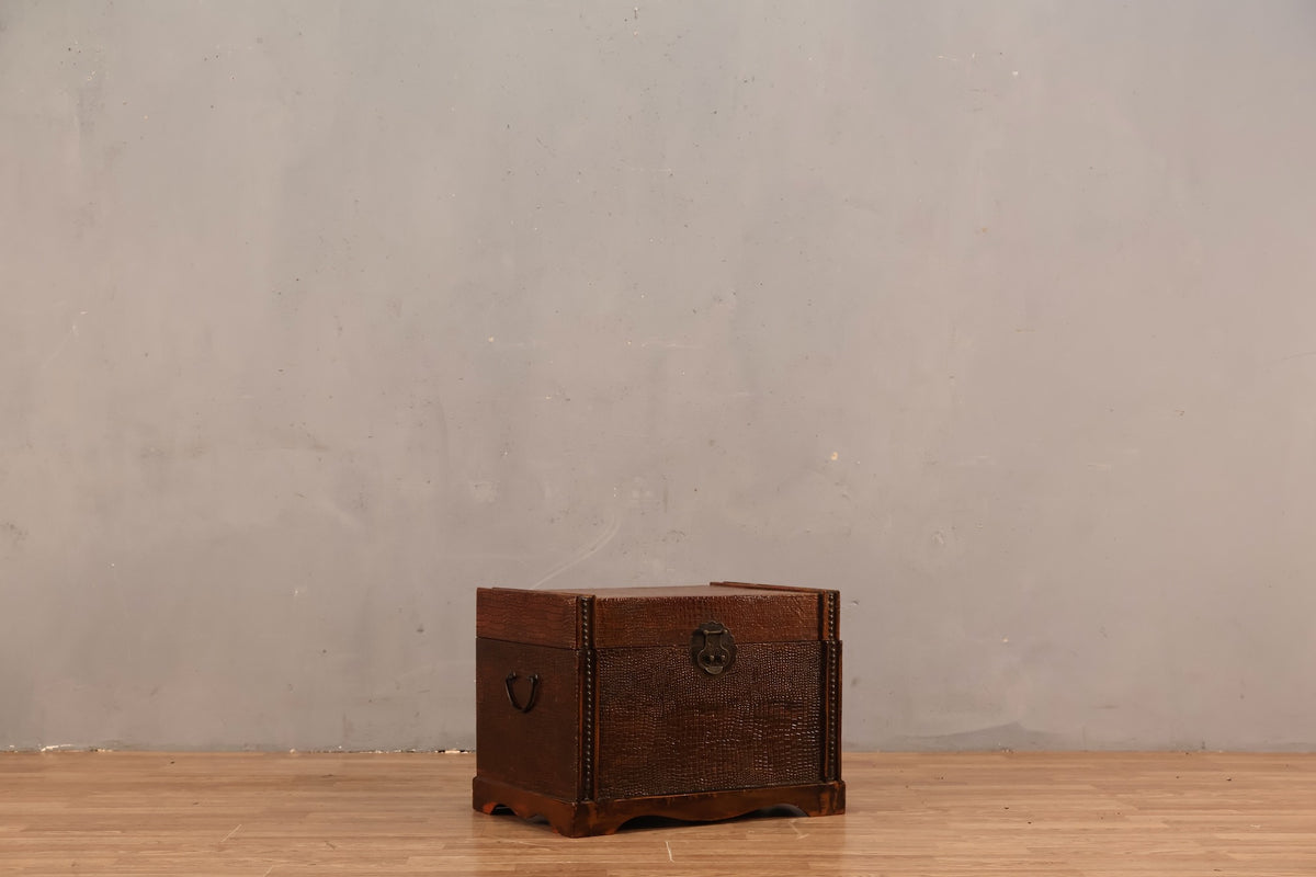 Petite Faux-Snakeskin Trunk - ONLINE ONLY
