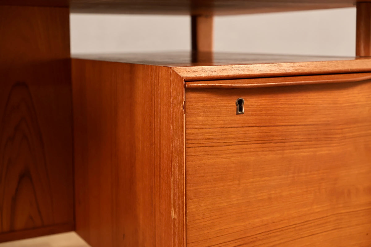 Peter Lovig Nielsen Teak Executive Desk