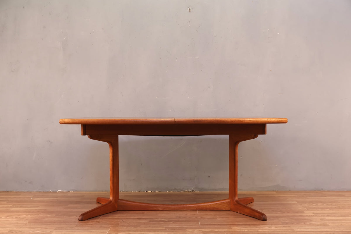 Sculptural Danish Teak Dining Table - ONLINE ONLY