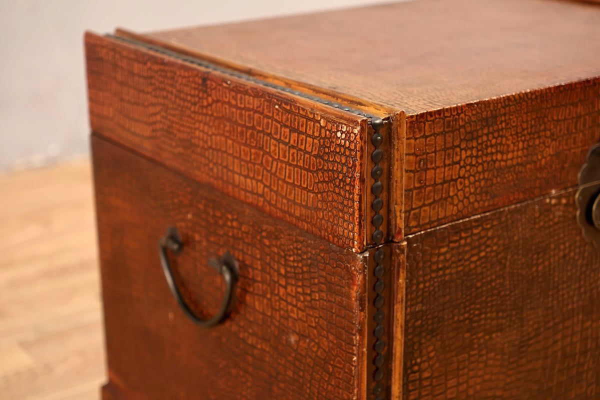 Petite Faux-Snakeskin Trunk - ONLINE ONLY