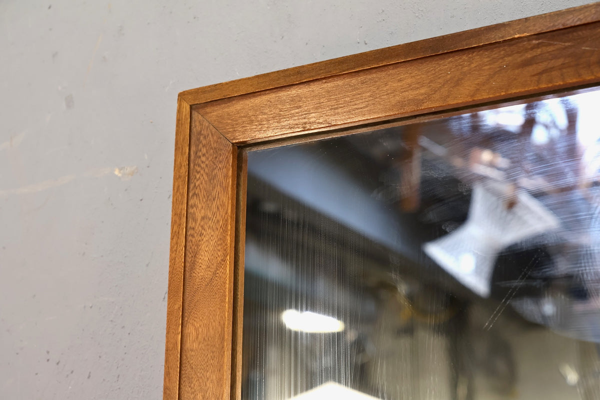 Mid Century Paneled Full-Length Mirror