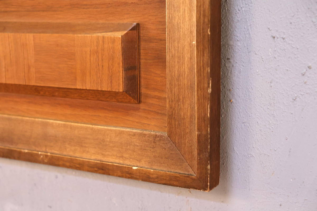 Mid Century Paneled Full-Length Mirror