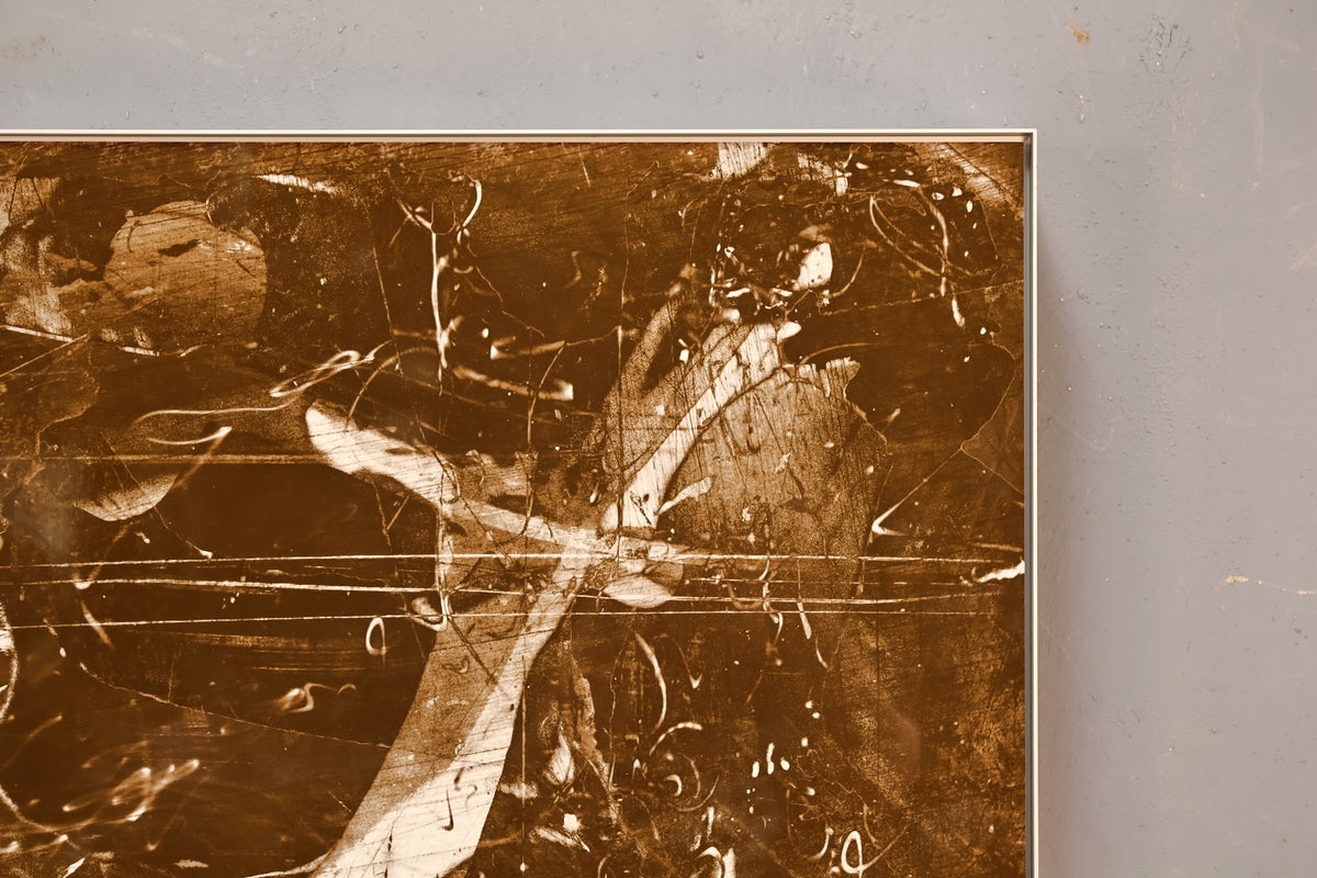 Large "Industrial Expressionism" Photo Collage Print