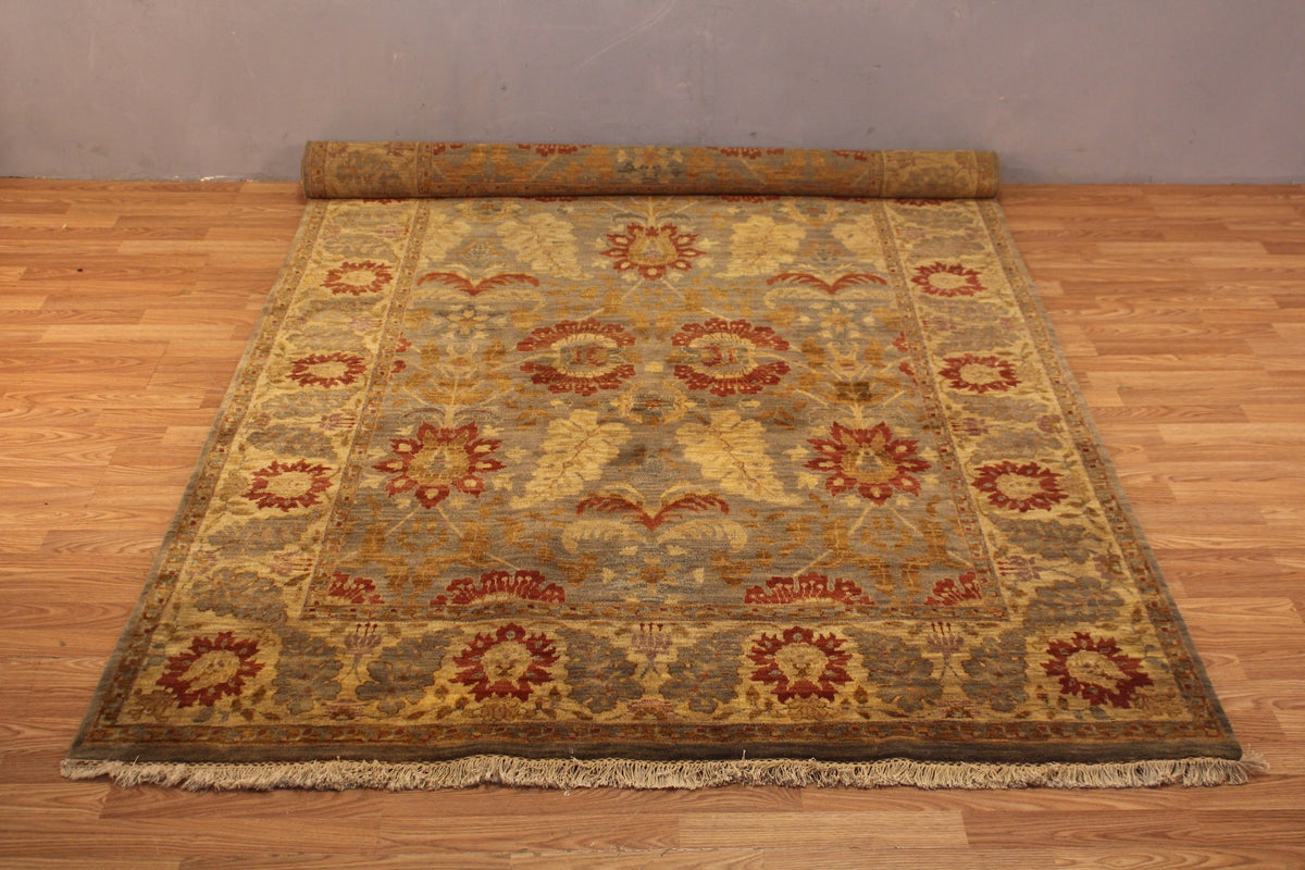 Sage Floral Area Rug - ONLINE ONLY