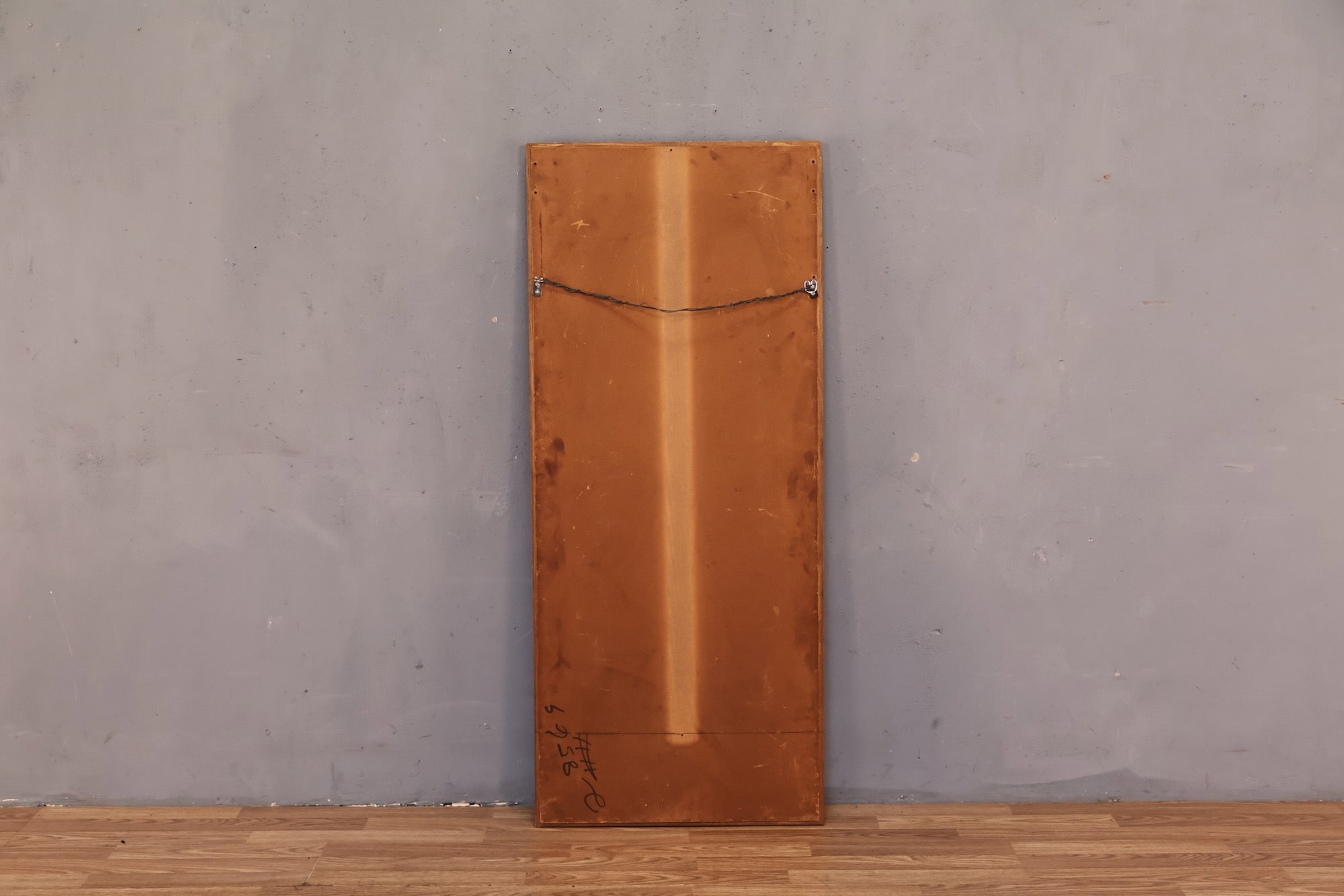 Mid Century Paneled Full-Length Mirror – Furnish Green