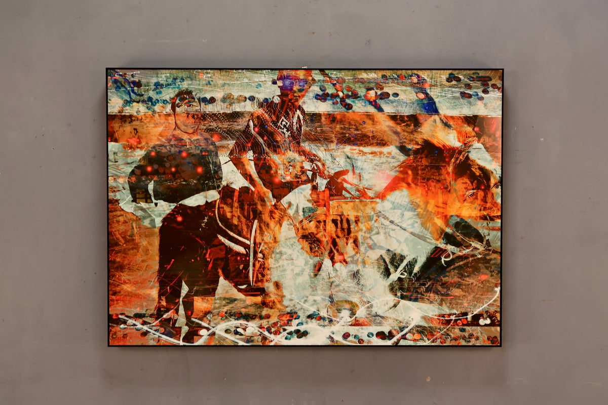 Large "Riding High" Photo Collage Print
