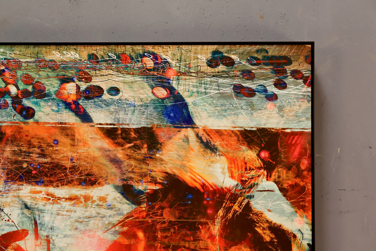 Large "Riding High" Photo Collage Print