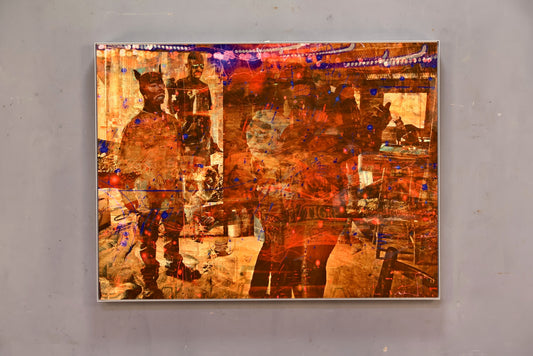 Large "Boys' Night Out" Photo Collage Print