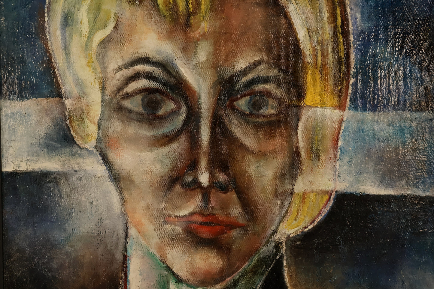 1960s Russian "Blonde Bob" Painting