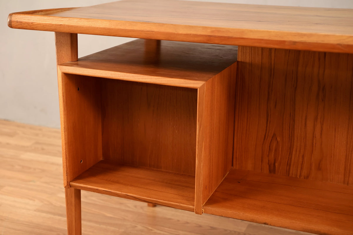 Peter Lovig Nielsen Teak Executive Desk