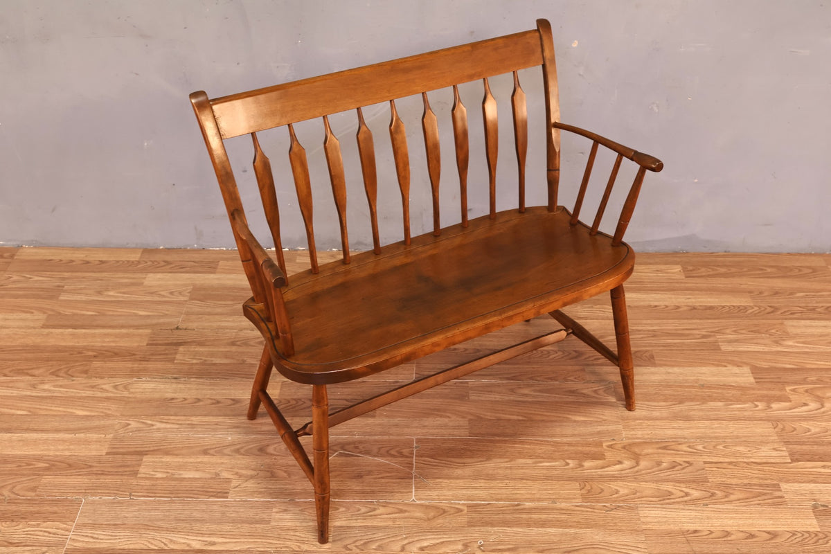 Small Nichols & Stone Maple Bench