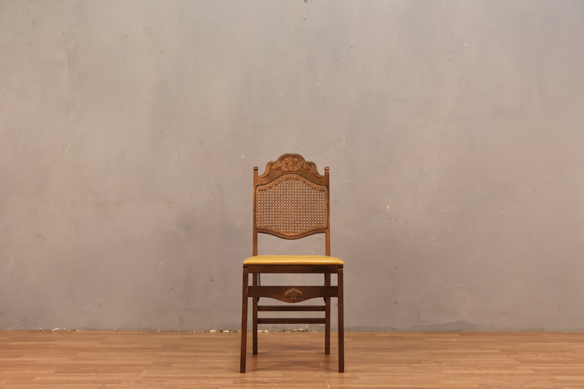 Stakmore Harvest Gold & Cane Folding Chair