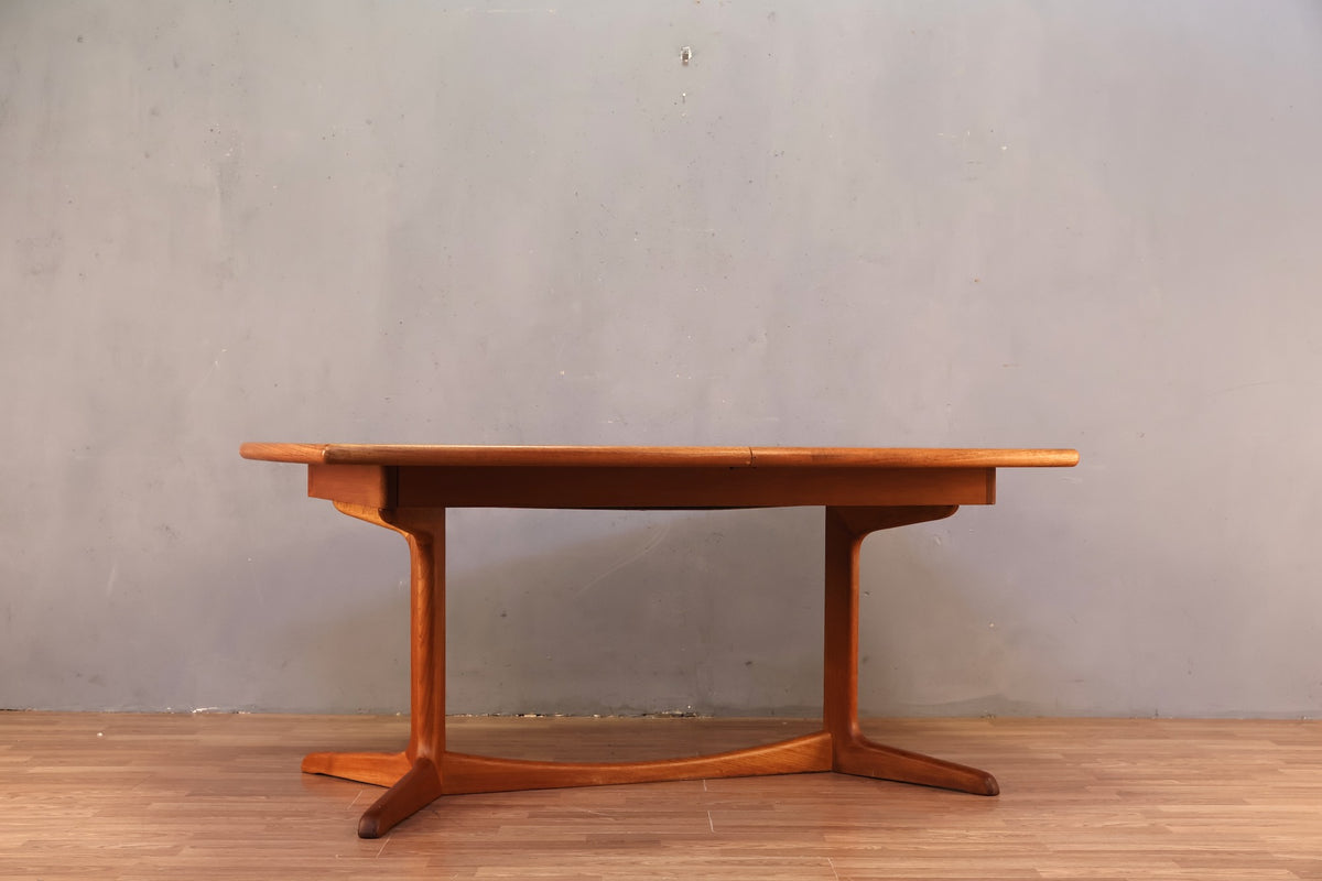 Sculptural Danish Teak Dining Table - ONLINE ONLY