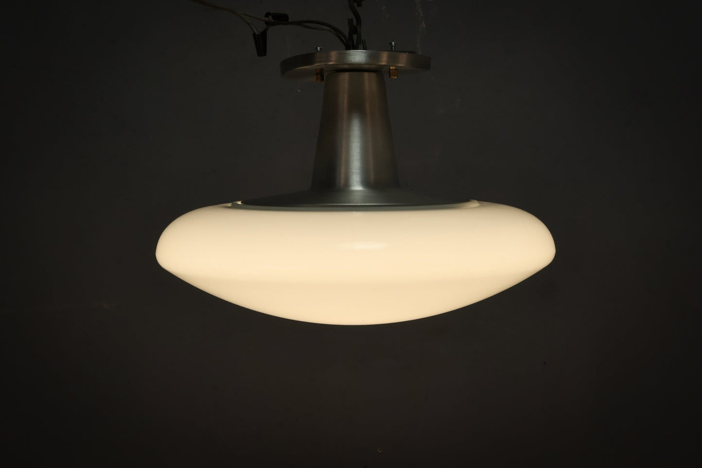 Opaline Ellipse Ceiling Light Fixture