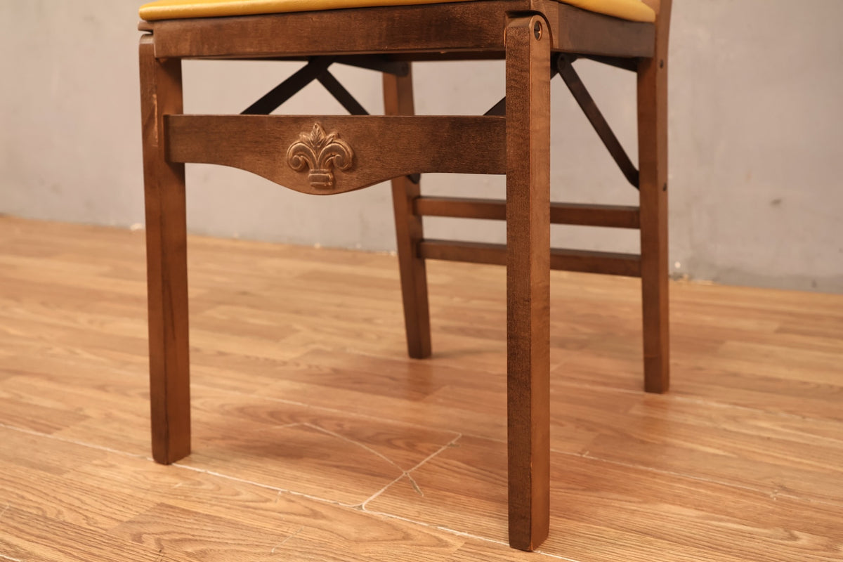 Stakmore Harvest Gold & Cane Folding Chair