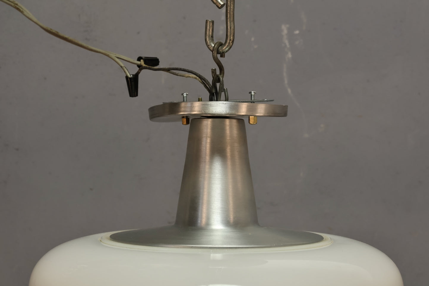 Opaline Ellipse Ceiling Light Fixture