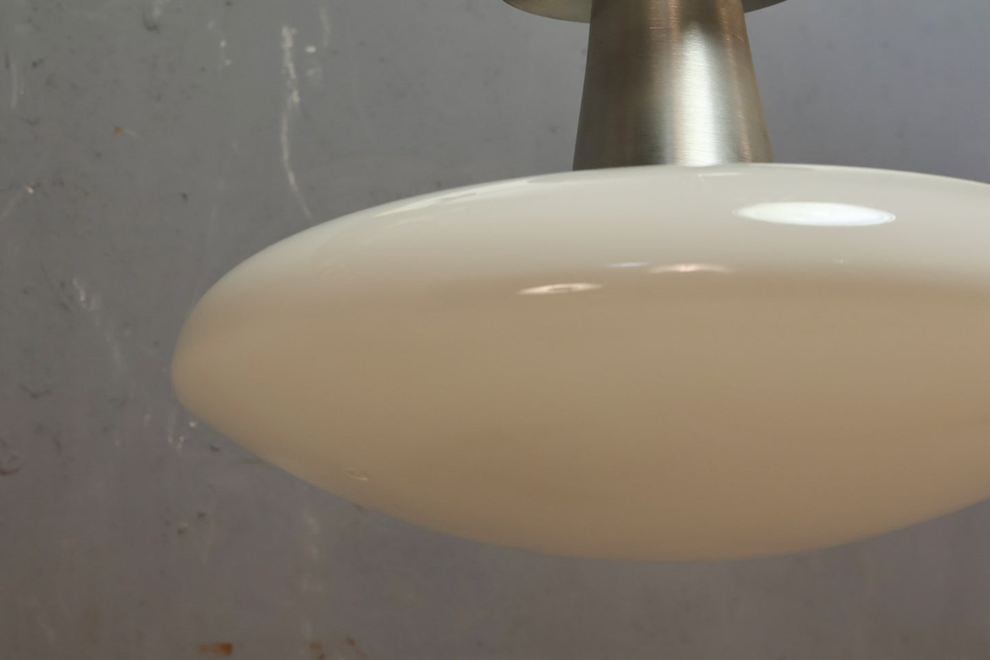 Opaline Ellipse Ceiling Light Fixture