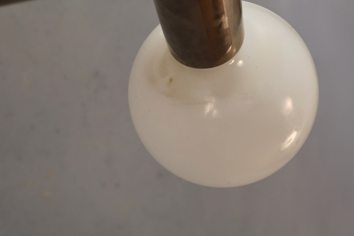 JT Kalmar 1970s Aluminum Ceiling Light Fixture