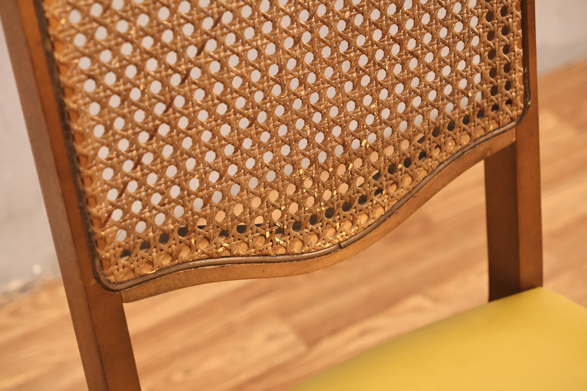 Stakmore Harvest Gold & Cane Folding Chair