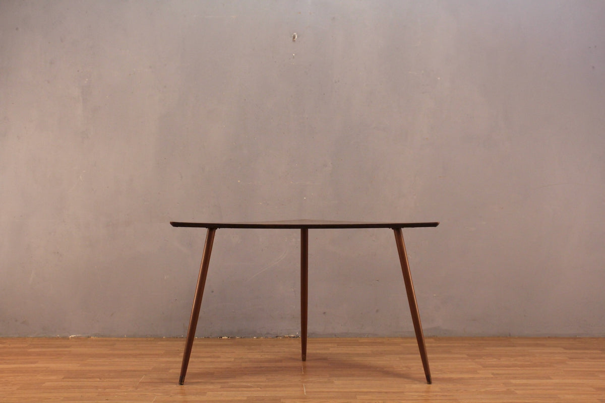 Mid Century Boomerang Laminate Corner Table