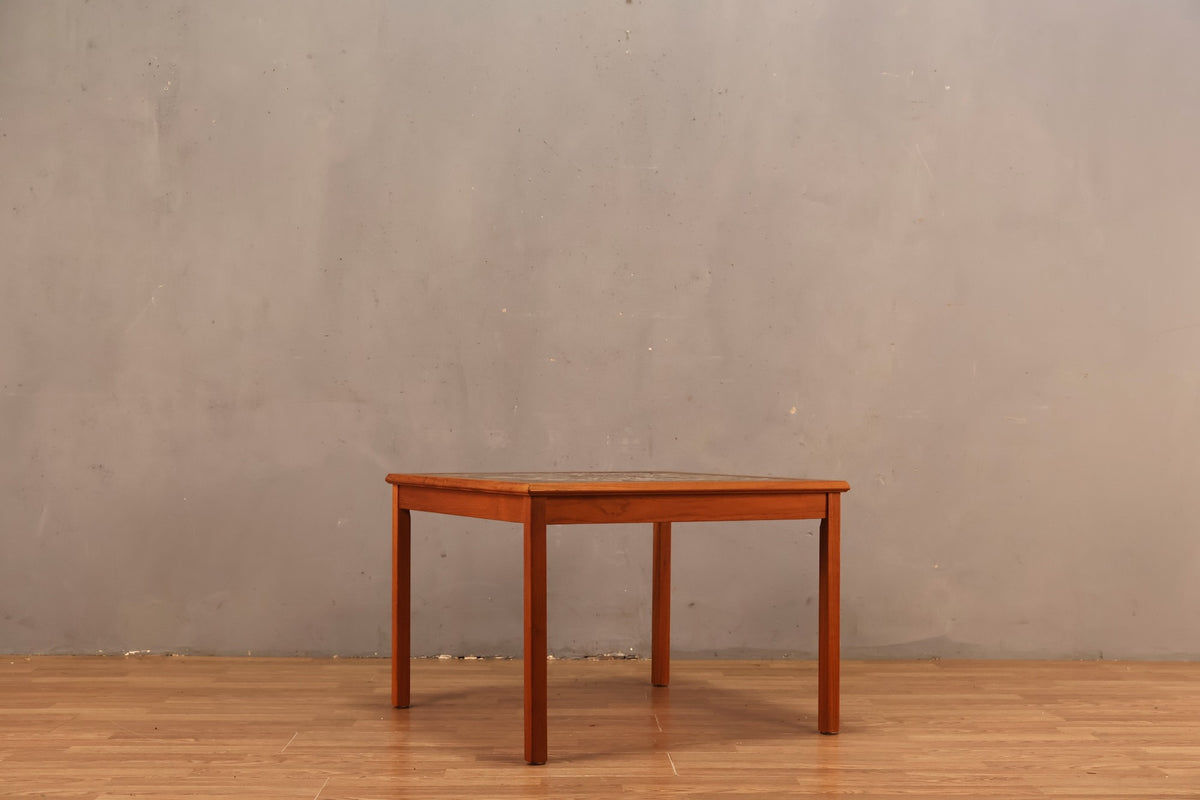 Toften Teak & Tile End Table - ONLINE ONLY