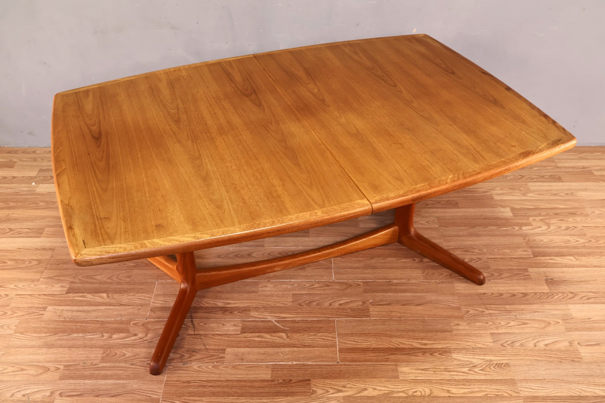Sculptural Danish Teak Dining Table - ONLINE ONLY