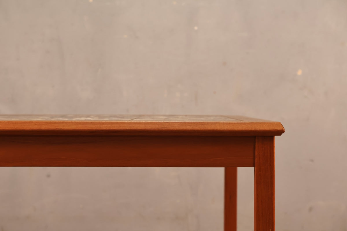 Toften Teak & Tile End Table - ONLINE ONLY