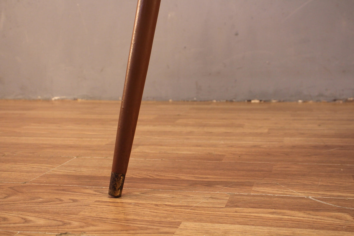 Mid Century Boomerang Laminate Corner Table