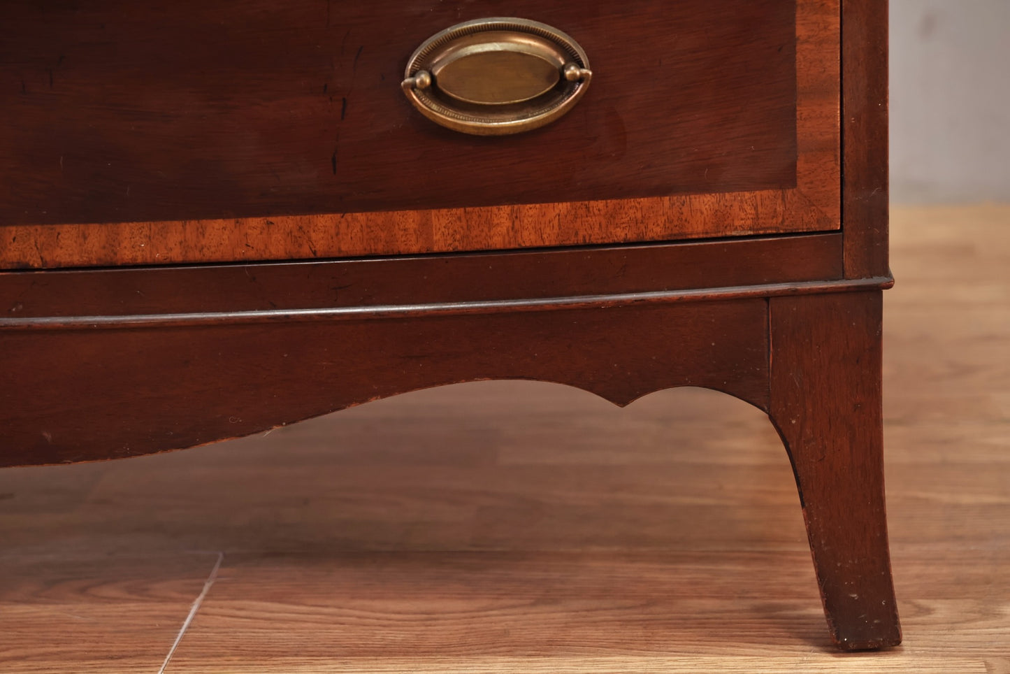 Antique Mahogany 4-Drawer Dresser