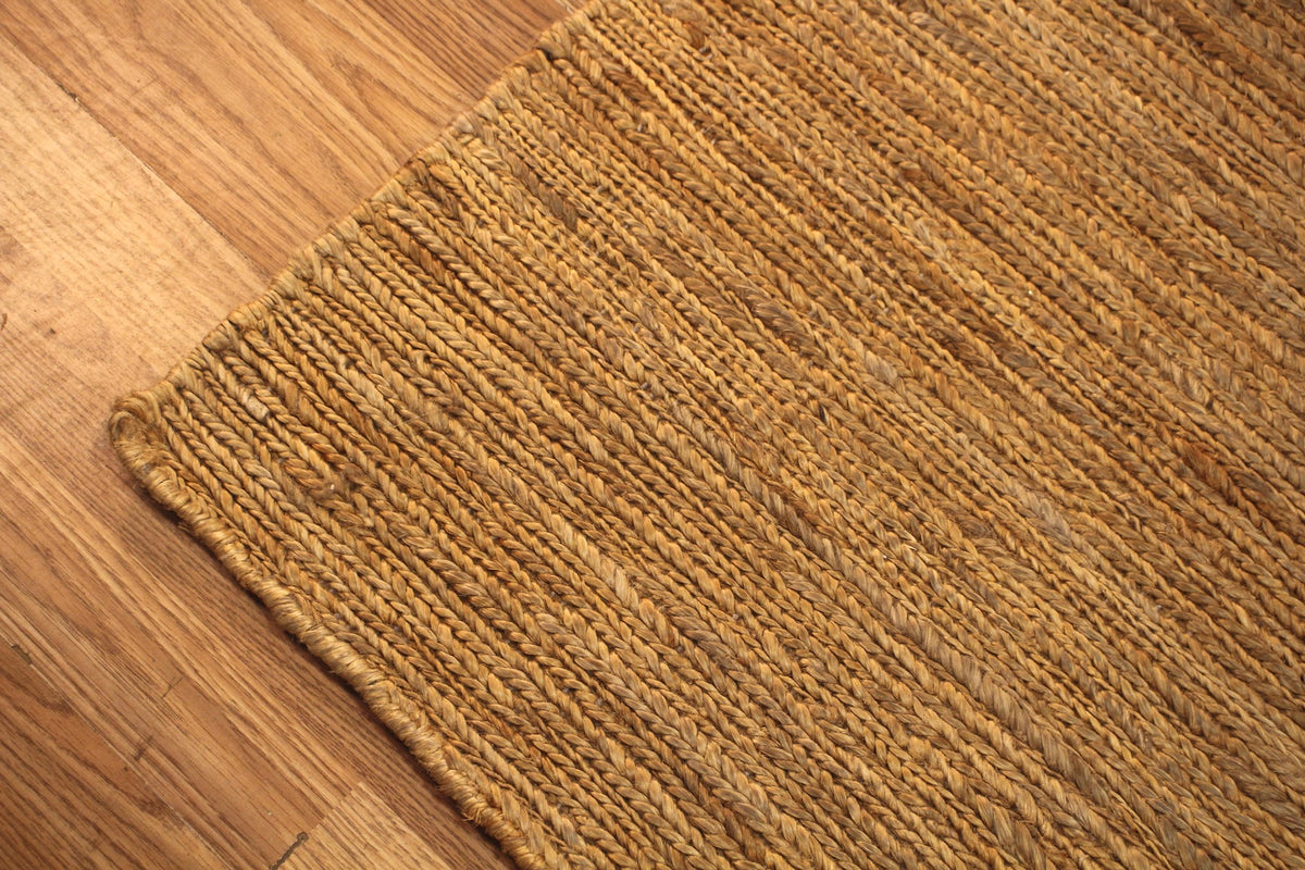 Contemporary Woven Jute Rug