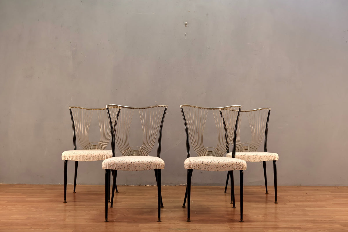 Atomic Confetti Side Chair