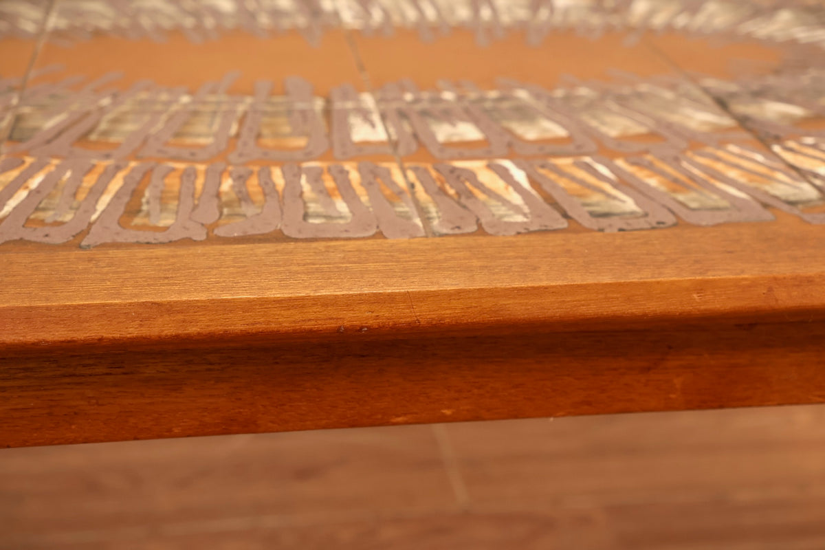 Toften Teak & Tile Coffee Table - ONLINE ONLY