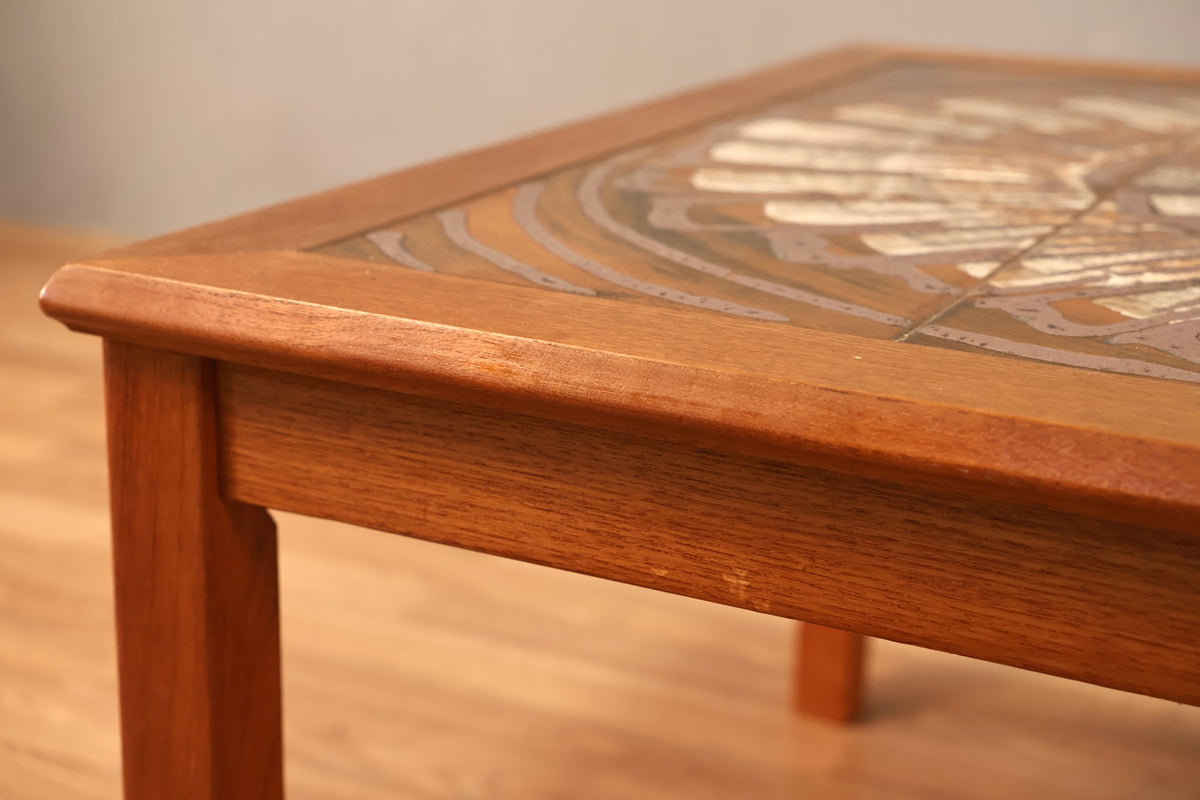 Toften Teak & Tile Coffee Table - ONLINE ONLY