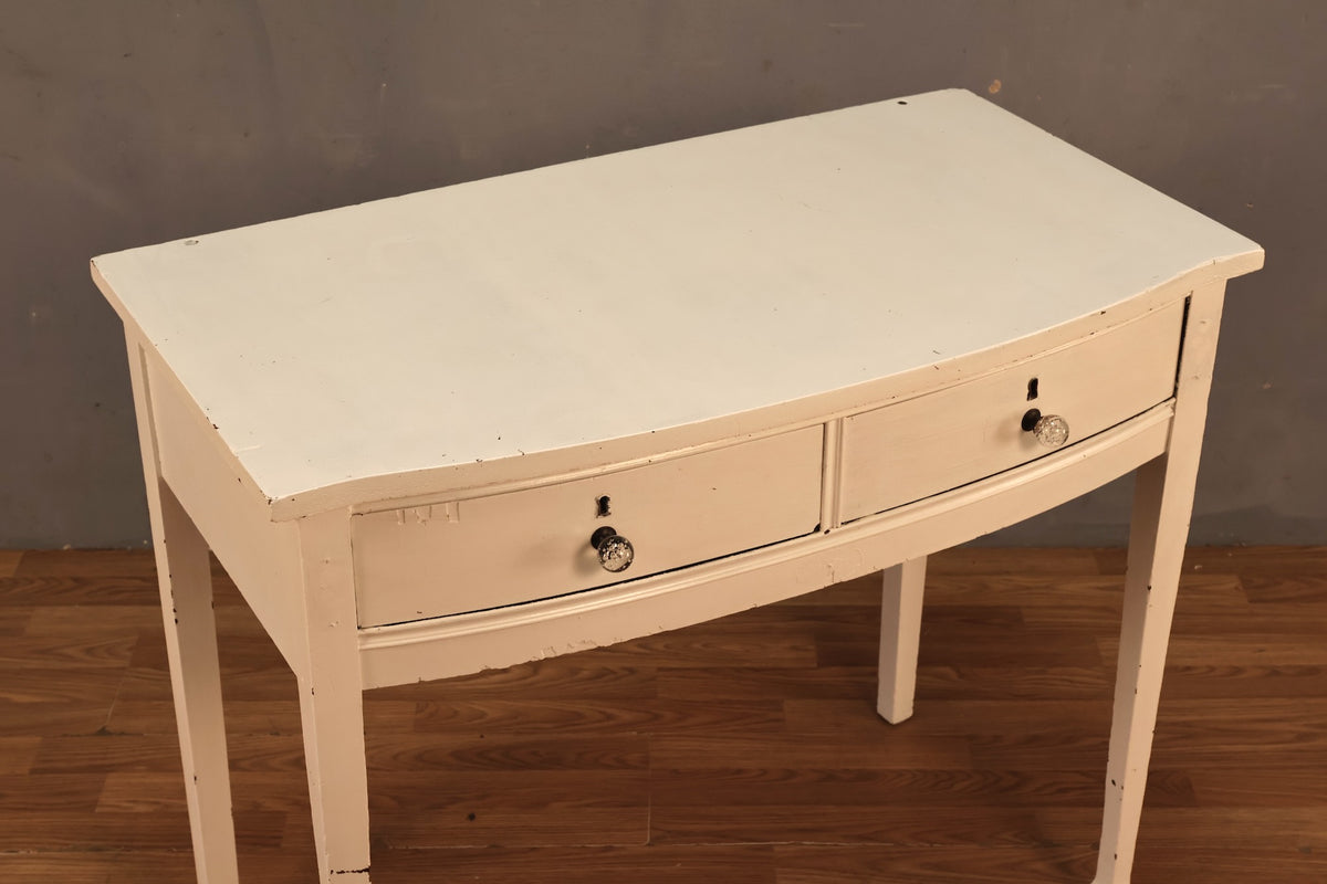 Antique White 2-Drawer Desk
