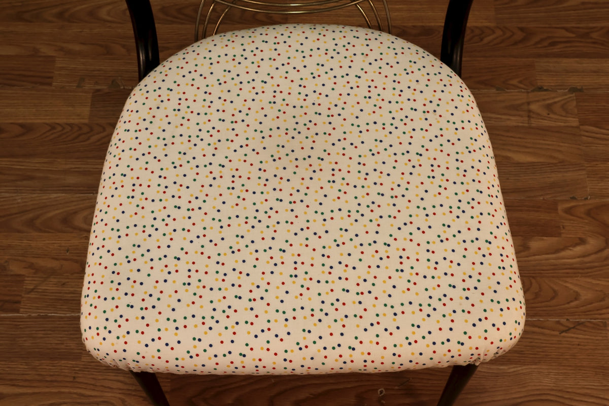 Atomic Confetti Side Chair