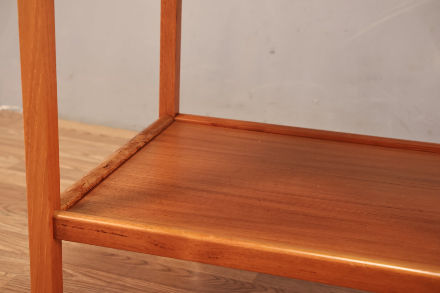 Westnofa Teak & Tile 2-Tier Bar Cart