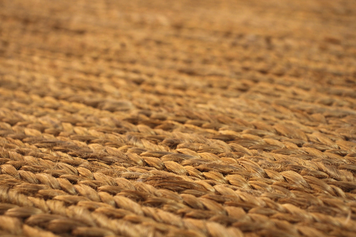 Contemporary Woven Jute Rug