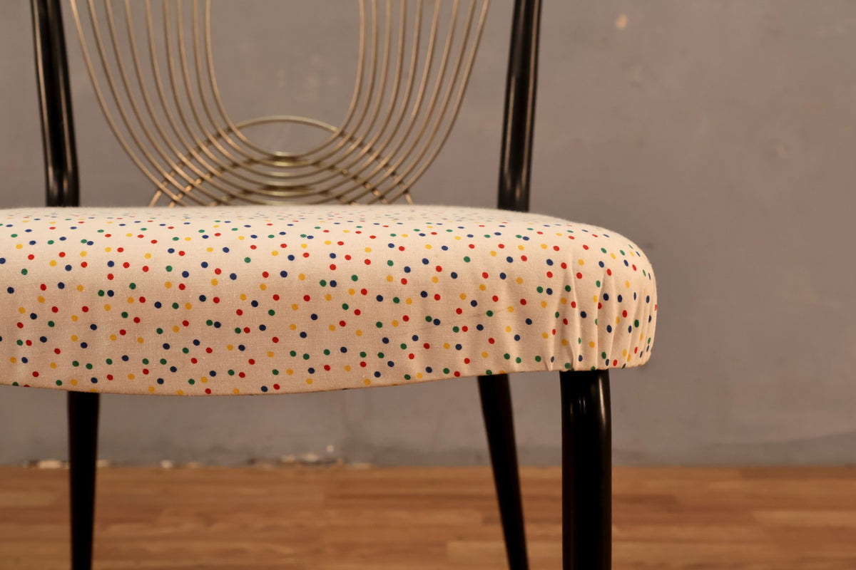 Atomic Confetti Side Chair