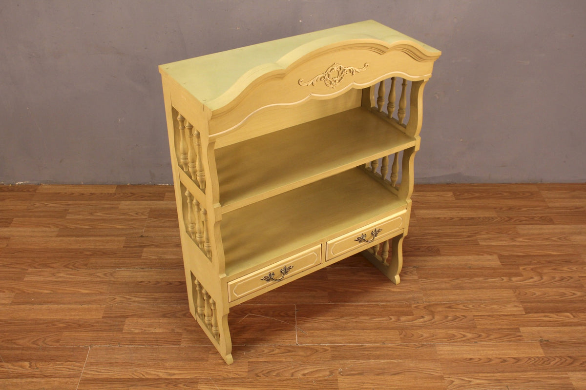 Henry Link Pistachio Provincial 2-Drawer Bookshelf