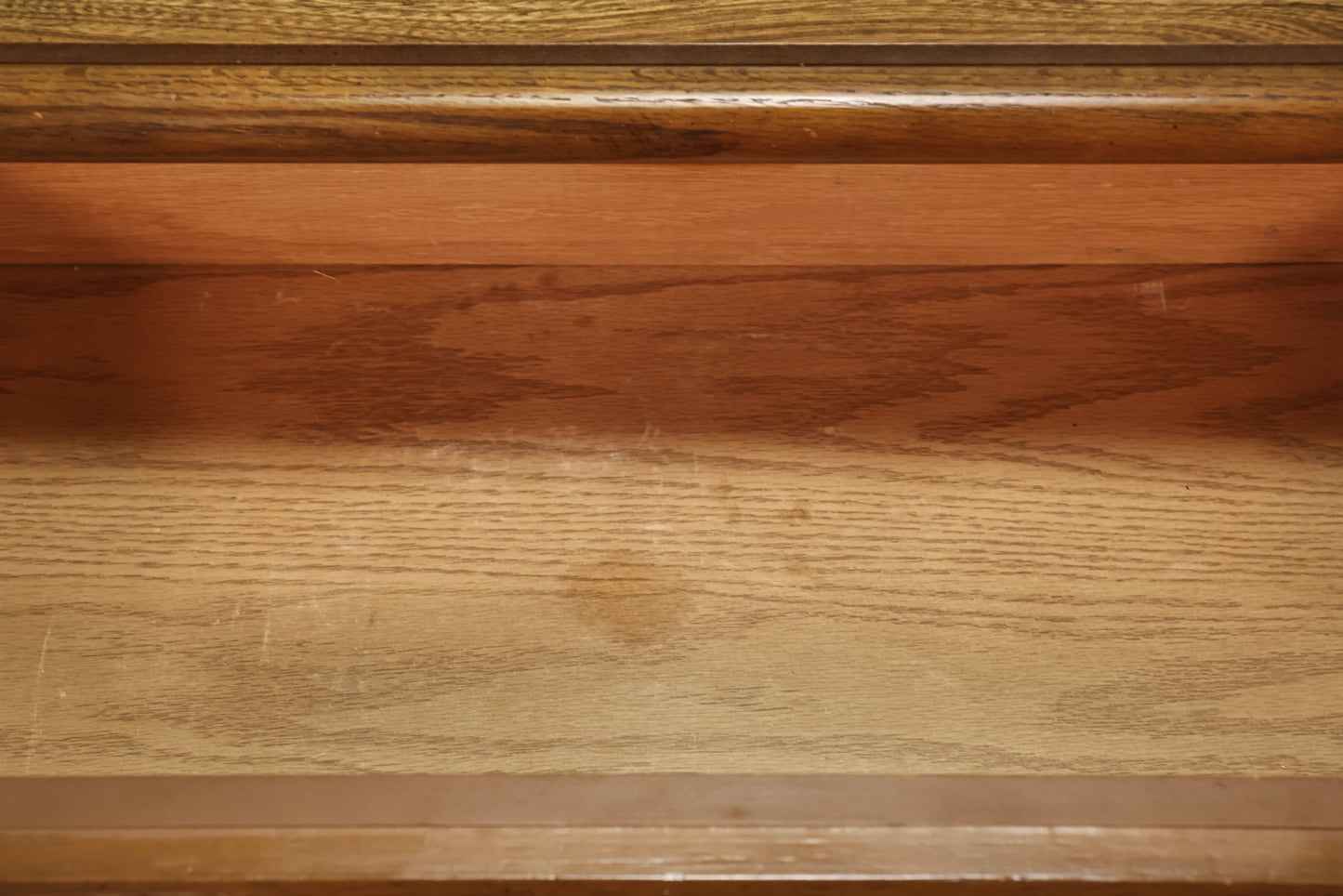 Mid Century Paneled 3-Drawer Credenza