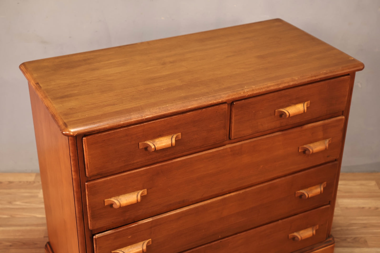Country Maple 5-Drawer Dresser - ONLINE ONLY