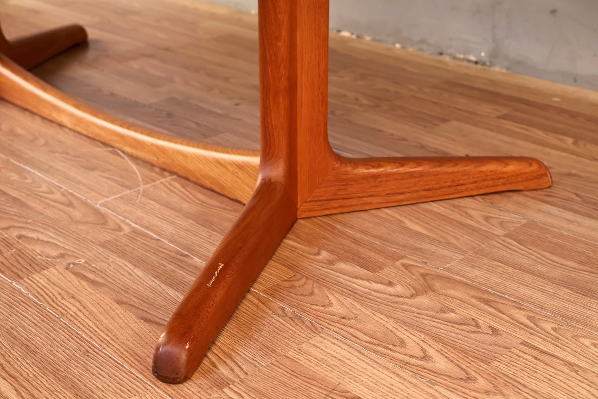 Sculptural Danish Teak Dining Table - ONLINE ONLY